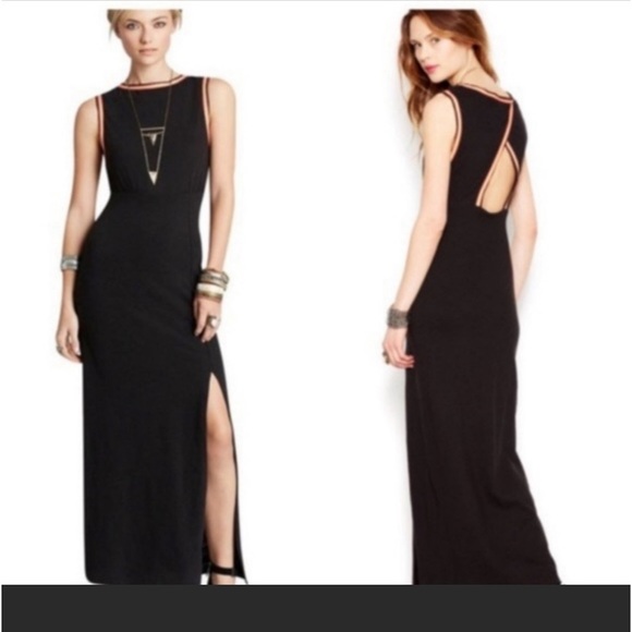 Free People Dresses & Skirts - Free People Black Maxi Dress